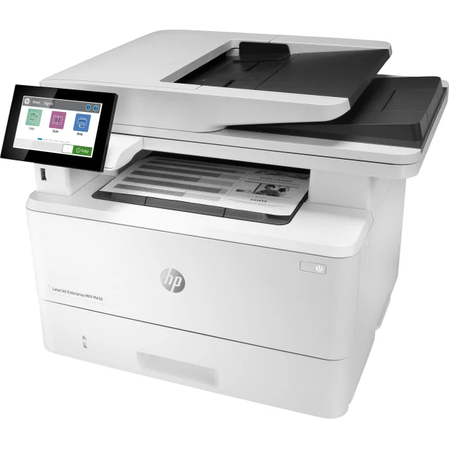 HP LaserJet Enterprise Stampante multifunzione M430f, Bianco e nero, per Aziendale, Stampa, copia, scansione, fax, ADF da 50 fogli; Stampa fronte/retro; Scansione porta USB frontale; Compatta; Efficien [3PZ55A]