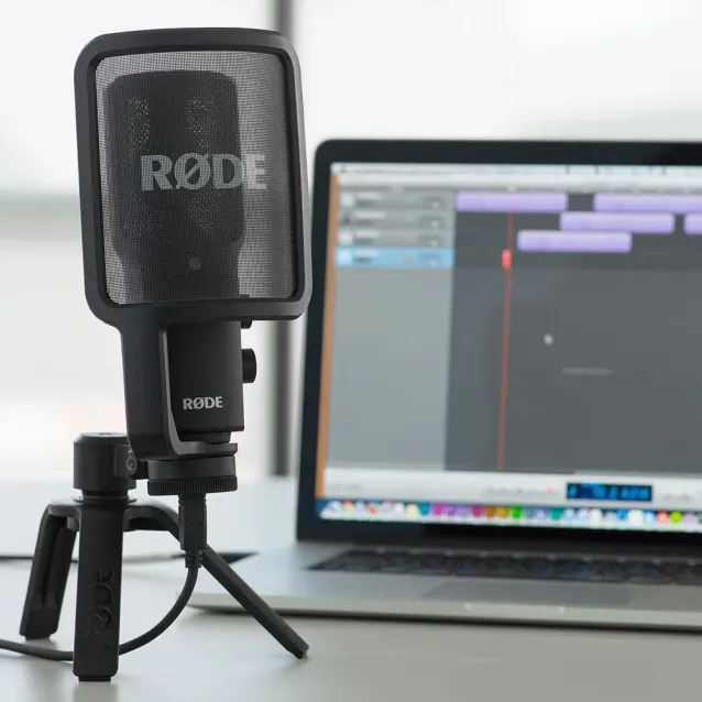 RØDE NT-USB Nero Microfono da studio [400400030]