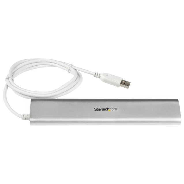 StarTech.com Hub USB a 7 porte, Da A porte USB-A, 5Gbps, design robusto, alimentazione via bus o alimentatore esterno, hub 3.0 portatile per notebook [ST73007UA]
