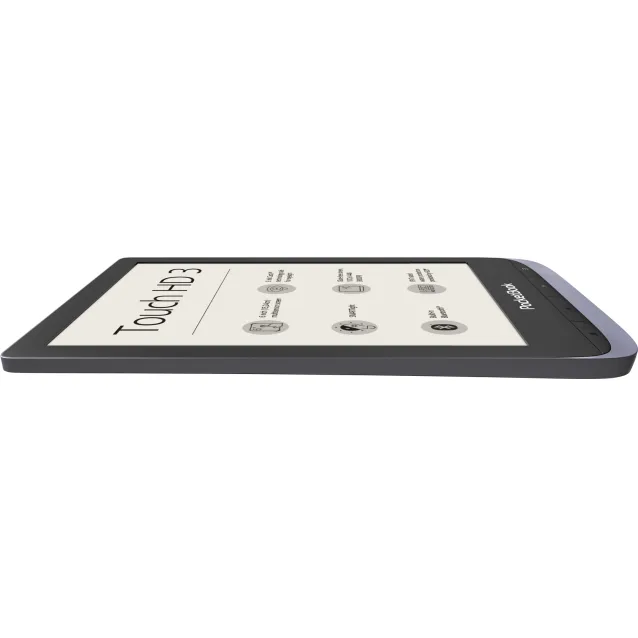 Lettore eBook PocketBook Touch HD 3 lettore e-book screen 16 GB Wi-Fi Nero, Grigio [PB632-J-WW-B]