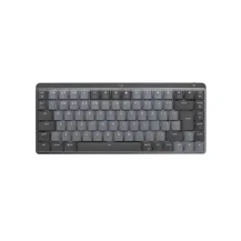 Logitech MX Mini Mechanical tastiera RF senza fili + Bluetooth QWERTY US International Grafite, Grigio [920-010782]