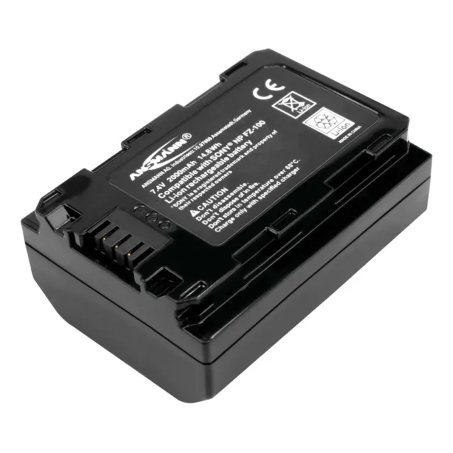 Ansmann 1400-0079 Batteria per fotocamera/videocamera Polimeri di litio (LiPo) 2000 mAh [1400-0079]