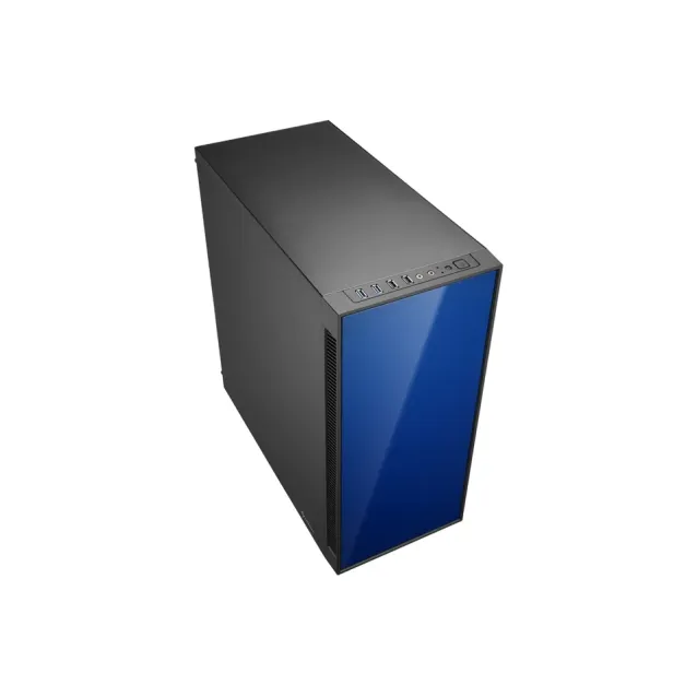 Case PC Sharkoon AM5 Silent Micro Tower Nero, Blu [4044951020546]