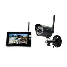 Technaxx Easy Security Camera Set TX-28 kit di videosorveglianza Con cavo e senza 4 canali (TECHNAXX EASY CAMERA SET - SECURITY) [4433]