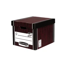 Fellowes Bankers Box Premium Tall Woodgrain Pack of 10 [7260501]