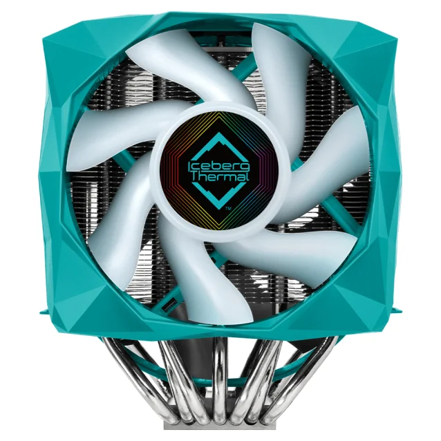 Ventola per PC Iceberg Thermal IceSLEET X7 Dual Processore Refrigeratore 12 cm Colore foglia di tè 1 pz [ICESLEETX7-D0A]