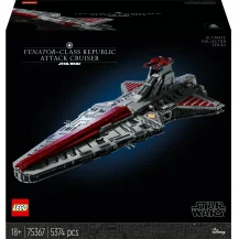 LEGO Star Wars Incrociatore d’attacco della Repubblica classe Venator [75367]