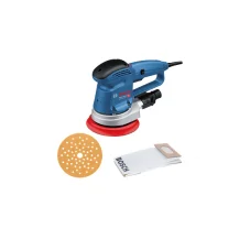 Bosch GEX 34-150 Professional Levigatrice orbitale casuale 12000 Giri/min 24000 OPM Nero, Blu, Grigio, Rosso [0601372800]