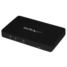 Ripartitore video StarTech.com Sdoppiatore Splitter HDMI 4k @ 30hz 1x2 porte con custodia in alluminio [ST122HD4K]