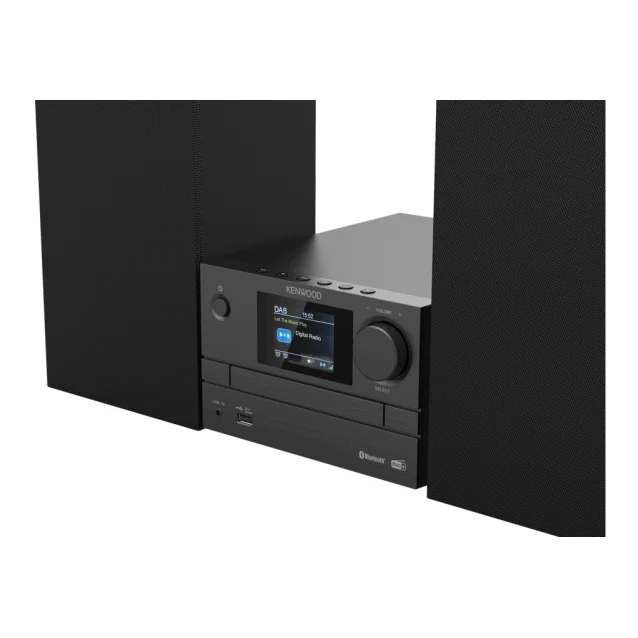 Kenwood M-525DAB set audio da casa Microsistema per la 7 W Nero