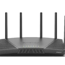 Synology RT6600ax Router WiFi6 1xWAN 3xGbE 1x2.5Gb router wireless Banda tripla (2.4 GHz/5 GHz) Nero [RT6600AX]