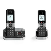 Alcatel F890 Voice Duo zwart Telefono DECT Identificatore di chiamata Nero, Argento [ATL1422863]