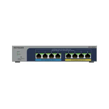 Switch di rete NETGEAR 8-port Ultra60 PoE++ Multi-Gigabit (2.5G) Ethernet Plus Gestito L2/L3 2.5G (100/1000/2500) Supporto Power over (PoE) Grigio [MS108EUP-100EUS]