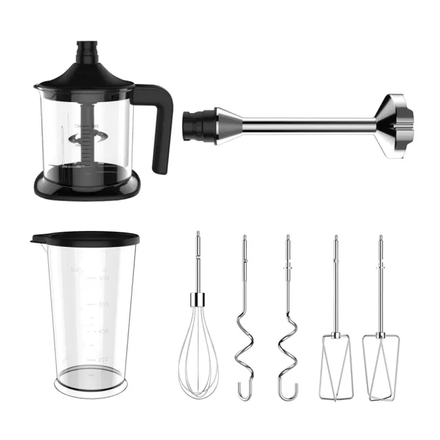 SCOPRI LE OFFERTE ONLINE SU Gastroback Design Handmixer Pro Sbattitore  manuale Nero, Argento 500 W [40983]