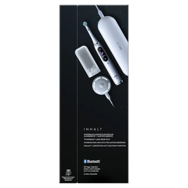 Spazzolino elettrico Oral-B iO Series 10 Adulto rotante-oscillante Bianco [10 Stardust White]