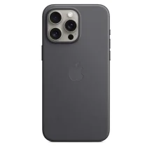 Custodia per smartphone Apple MagSafe in tessuto Finewoven iPhone 15 Pro Max - Nero [MT4V3ZM/A]