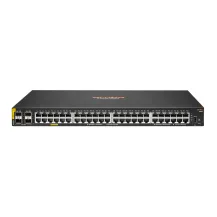 Switch di rete Aruba 6000 48G Class4 PoE 4SFP 370W Gestito L3 Gigabit Ethernet (10/100/1000) Supporto Power over (PoE) 1U [R8N85A#ABB]