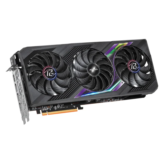 Scheda video Asrock Phantom Gaming Radeon RX 7700 XT AMD 12 GB GDDR6 [90-GA4LZZ-00UANF]