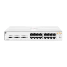 Switch di rete Aruba Instant On 1430 16G Class4 PoE 124W Non gestito L2 Gigabit Ethernet (10/100/1000) Supporto Power over (PoE) 1U Bianco [R8R48A#ABB]