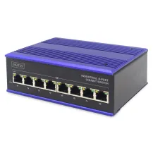 ASSMANN Electronic DN-651119 switch di rete Gigabit Ethernet (10/100/1000) Nero, Blu [DN-651119]