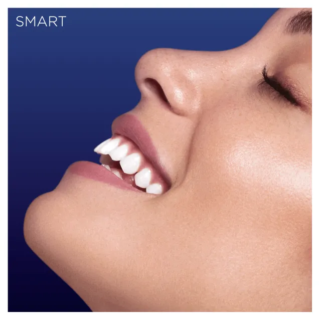 Oral-B SmartSeries 80353920 spazzolino elettrico Adulto Spazzolino rotante Argento, Bianco [4210201396673]