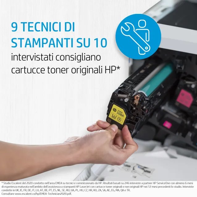 HP Cartuccia toner magenta originale ad alta capacità LaserJet 203X [CF543X]