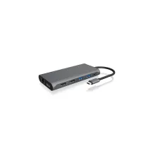 ICY BOX IB-DK4050-CPD Cablato USB 3.2 Gen 1 (3.1 1) Type-C Antracite [60718]