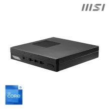 Barebone MSI PRO DP10 13M-i5 1340P BB PC con dimensioni 1,1 l Nero i5-1340P Intel SoC 4,6 GHz (SFF 13M i5 Tall UK) [PRO 13M-I5 1340]