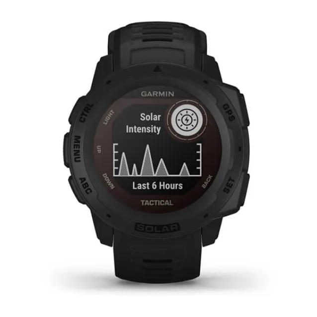 Smartwatch Garmin Instinct Solar Tactical Edition MIP Digitale 128 x Pixel Nero GPS (satellitare) [010-02293-03]