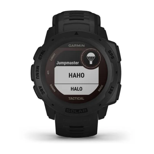 Smartwatch Garmin Instinct Solar Tactical Edition MIP Digitale 128 x Pixel Nero GPS (satellitare) [010-02293-03]
