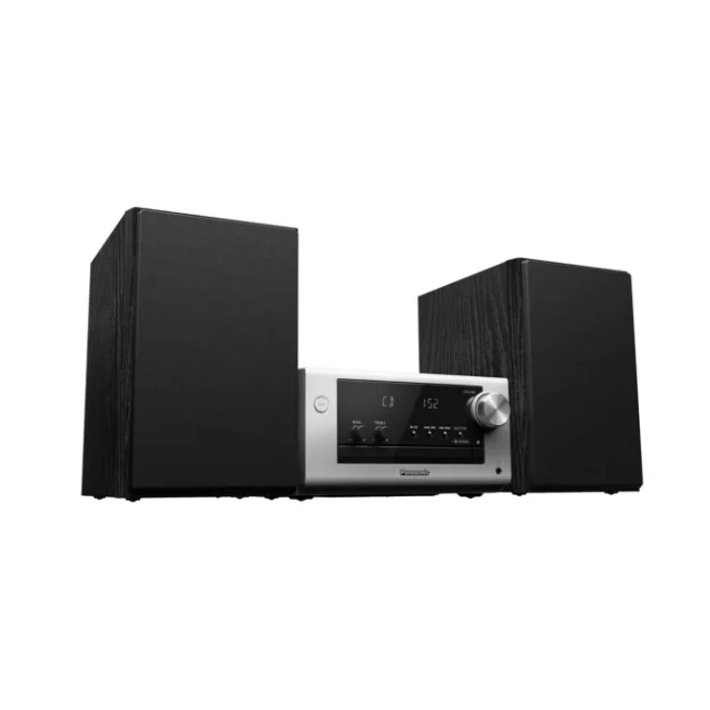 Panasonic SC-PM702 Microsistema audio per la casa 80 W Nero, Argento [SC-PM702EG-S]