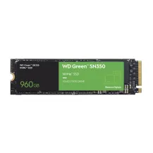 Western Digital Green SN350 M.2 960 GB PCI Express 3.0 NVMe (WD GREEN SSD 960GB NVME M.2PCIE - GEN3 X2 3Y WARRANTY SN350) [WDS960G2G0C]