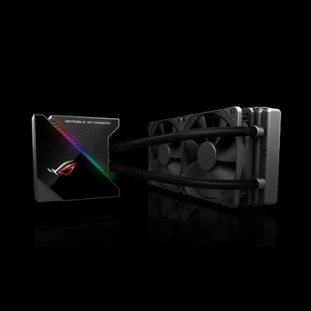 Ventola per PC ASUS ROG RYUJIN 240 Processore Raffreddatore di liquidi tutto in uno 12 cm Nero 1 pz [90RC0030-M0UAY0]