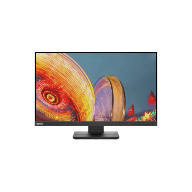Monitor Lenovo ThinkVision E24q-20 LED display 60,5 cm [23.8] 2560 x 1440 Pixel Quad HD Nero (Lenovo E24q-20) [62CFGAT1UK]