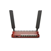 Mikrotik L009UiGS-2HaxD-IN router wireless Gigabit Ethernet Banda singola (2.4 GHz) Rosso [L009UIGS-2HAXD-IN]