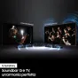 Altoparlante soundbar Samsung Soundbar HW-S60B/ZF 5 canali 200W 2022, audio 3D wireless ottimizzato, suono bilanciato e uniforme, music mode [HW-S60B/ZF]