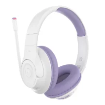 Cuffia con microfono Belkin SOUNDFORMINSPIRE OVEREAR HEADSET LAV Auricolare Con cavo e senza A Padiglione Musica Chiamate USB tipo-C Bluetooth Lavanda, Bianco (SOUNDFORMINSPIRE LAV) [AUD006BTLV]