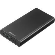 Sandberg 420-63 batteria portatile Ioni di Litio 38400 mAh Nero (Powerbank USB-C PD 100W - Powerbank Warranty: 60M) [420-63]