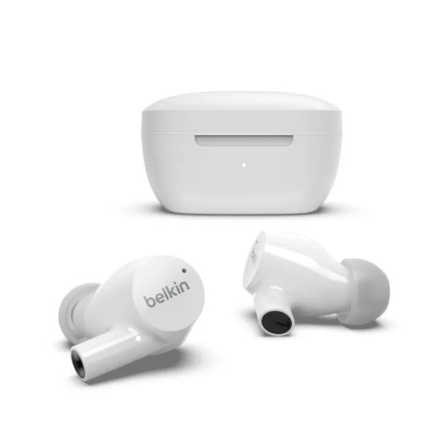 Cuffia con microfono Belkin SoundForm Rise Auricolare True Wireless Stereo (TWS) In-ear Bluetooth Bianco [AUC004BTWH]