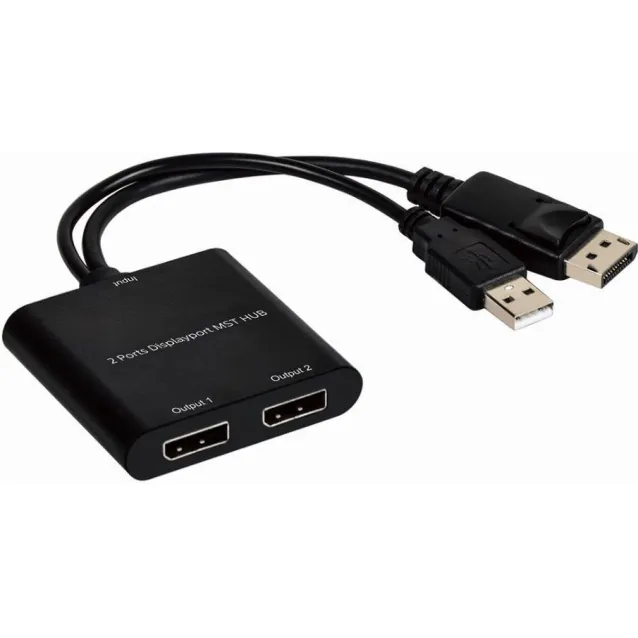 Microconnect MC-DSP-102T ripartitore video DisplayPort 2x [MC-DSP-102T]