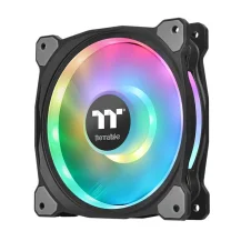 Ventola per PC Thermaltake Riing Duo 12 RGB Premium Edition Case computer Ventilatore cm Nero [CL-F073-PL12SW-A]