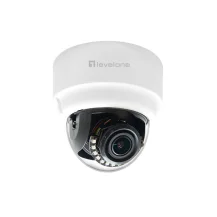 LevelOne HUBBLE Zoom Dome IP Network Camera, H.265, 3-Megapixel, 802.3af PoE, IR LEDs, 4.3X Optical Zoom