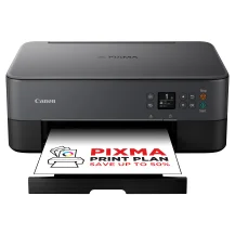 Stampante inkjet Canon PIXMA TS5350i BK stampante a getto d'inchiostro A colori 4800 x 1200 DPI A4 Wi-Fi (PIXMA TS5350I Series Multifunction Printer - Black 6.3kg Print Copy Scan Cloud) [4462C088]