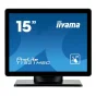 iiyama ProLite T1521MSC-B1 Monitor PC 38,1 cm [15] 1024 x 768 Pixel LED Touch screen Da tavolo Nero (15 - 15 10 Point VGA and USB 370 cd/m2 VESA Wall Mount 75 75mm) [T1521MSC-B1]