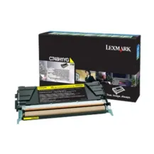 Lexmark C748H3YG cartuccia toner 1 pz Originale Giallo [C748H3YG]