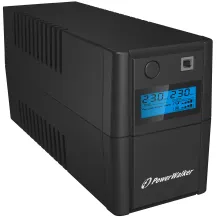 PowerWalker VI 650SE LCD/IEC gruppo di continuità (UPS) A linea interattiva 0,65 kVA 360 W 4 presa(e) AC [10120091]