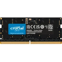 Crucial SORAM D5 5600 24GB CL46 - 24 GB memoria 1 x DDR5 MHz Data Integrity Check (verifica integrità dati) [CT24G56C46S5]