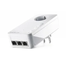 Powerline Devolo Magic 2 LAN triple 2400 Mbit/s Collegamento ethernet Bianco 1 pz [8502]