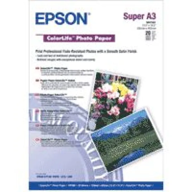 SCOPRI LE OFFERTE ONLINE SU Epson A3+ ColorLife Photo Paper carta  fotografica (EPSON A3 COLOURLIFE PHOTO PAPE *** EOL R) [C13S041561]