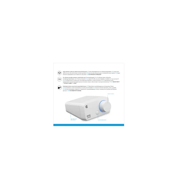 EPOS | SENNHEISER GSX 300 - Snow Edition 7.1 canali USB [1000307]